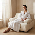 White Cotton Fit and Flare Maxi Tier Dress
